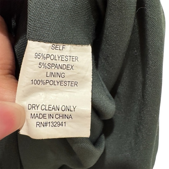 REVOLVE Amanda Uprichard Anja Mini Dress Semi/Formal Cocktail Moss Green Size XL - Picture 9 of 11